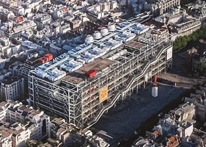Le centre national dart et de culture Georges-Pompidou (CNAC)  communément appelé « centre Pompidou », ou plus familièrement « Beaubourg » Exposition 1979 -1980