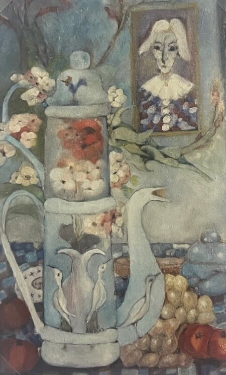 "Cafeti&egrave;re Bleue"