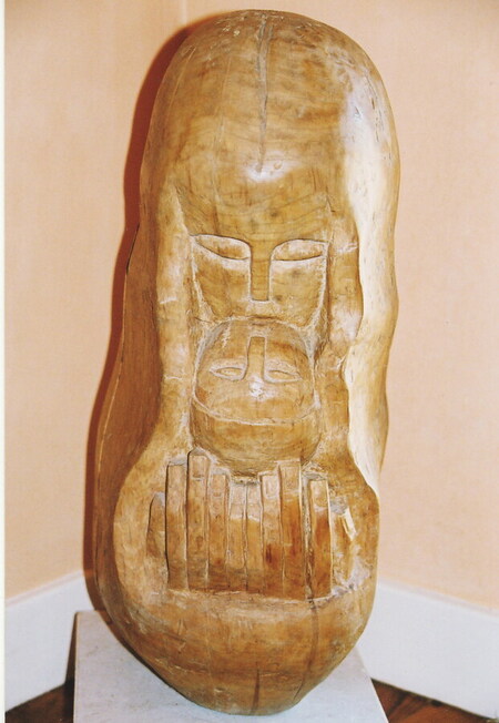 Maternit&eacute; II L25cm P25cm H45cm